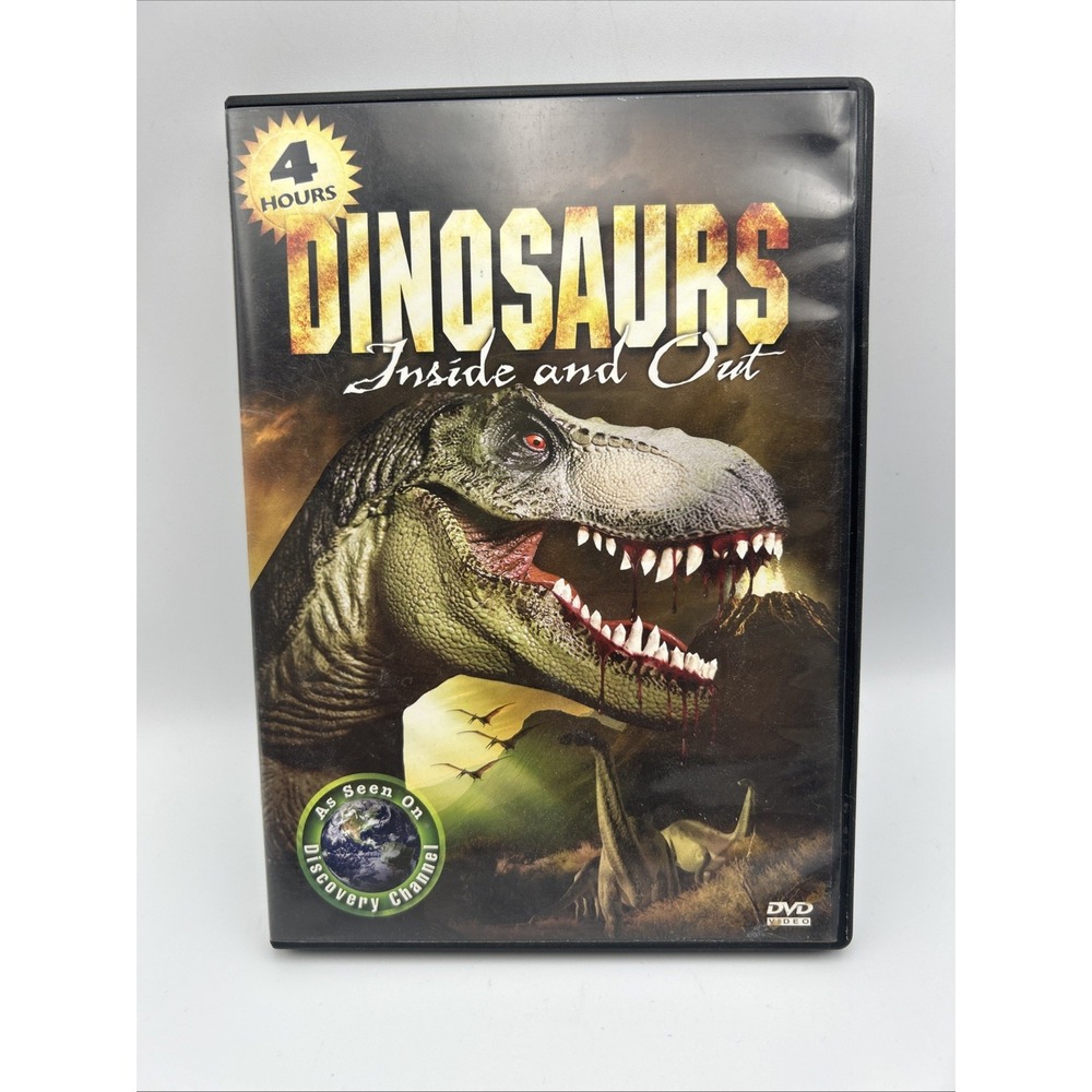 Discovery Channel Dinosaurs DVD Inside & Out 4 Episode Renaissance Giants Killer